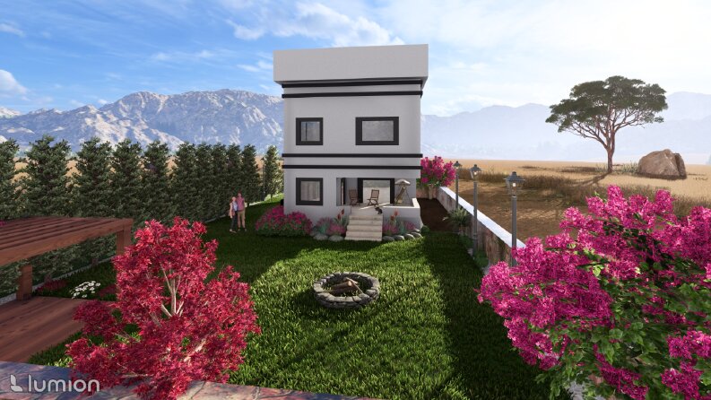 Ben, 2d ve 3d peyzaj tasarım projeleri hazırlarım