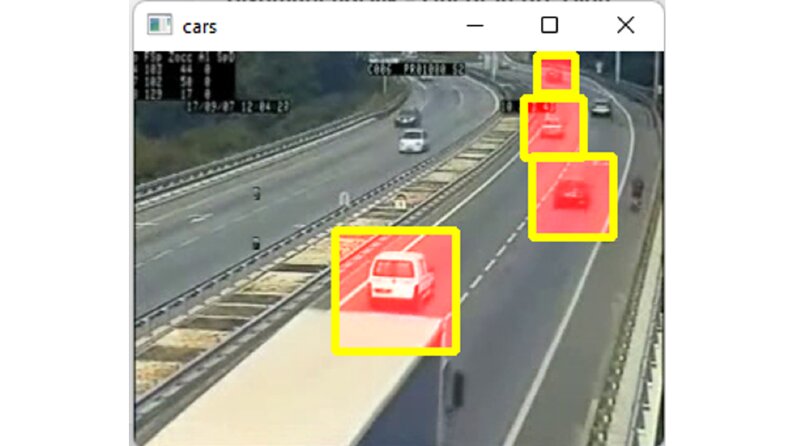OpenCV - Araç tespiti