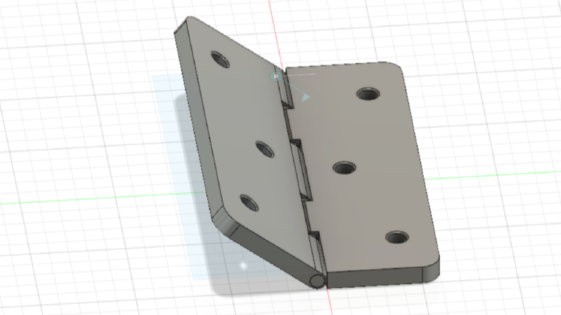 Fusion360 Menteşe ve Montajı