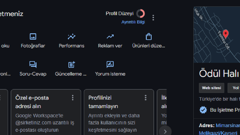 Google Maps Kayıt ( Harita Kaydı)
