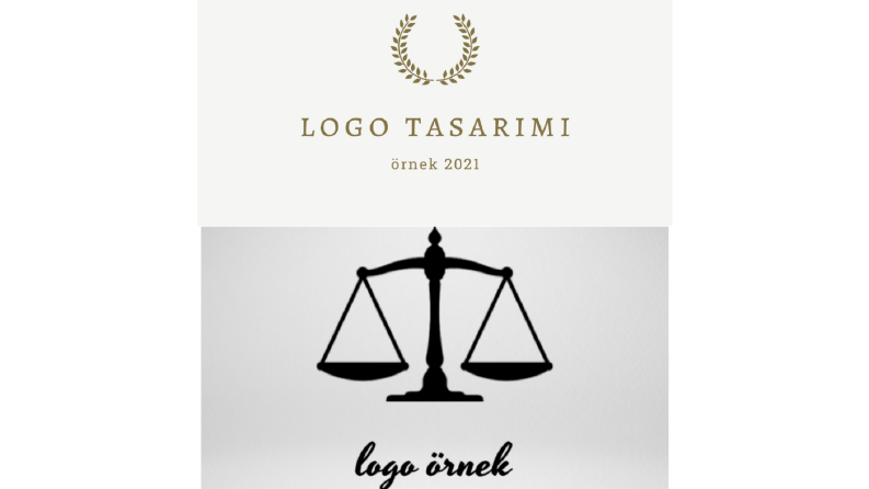 Avukatlar İçin Sade Özel Logo Tasarımları