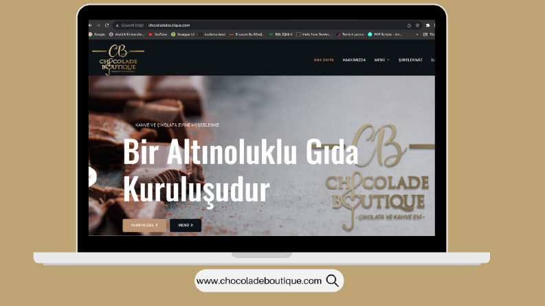 Chocolade Boutique Web Sitesi