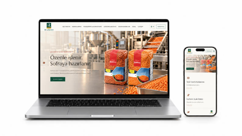 Ramos Agro – Kurumsal Web Sitesi Tasarımı