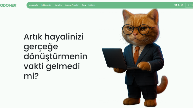 Kodomer Yazılım - Web Sitesi