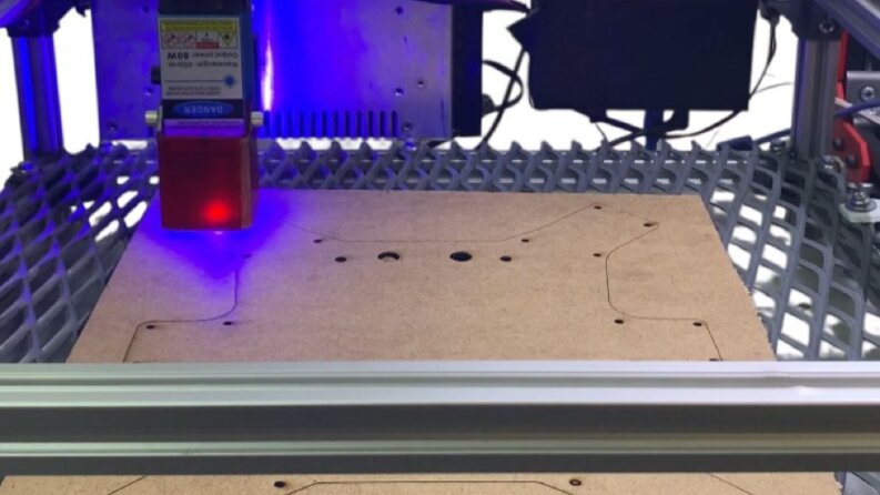 Müşterimizin isteklerine uygun lazer kesim makinesi üretimi