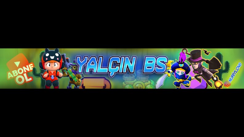 Yalçın BS kanalı için yaptığım banner tasarımı