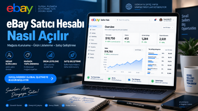eBay Mağaza Yönetimi ve Satış Artırma Hizmetleri