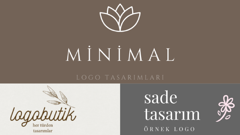 Minimalist Özel Tasarım Logolar