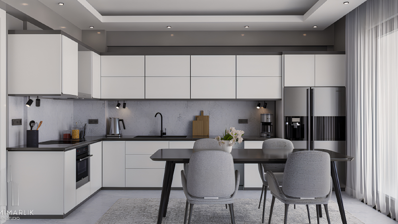 3d İç Mekan Tasarımı ve Modelleme