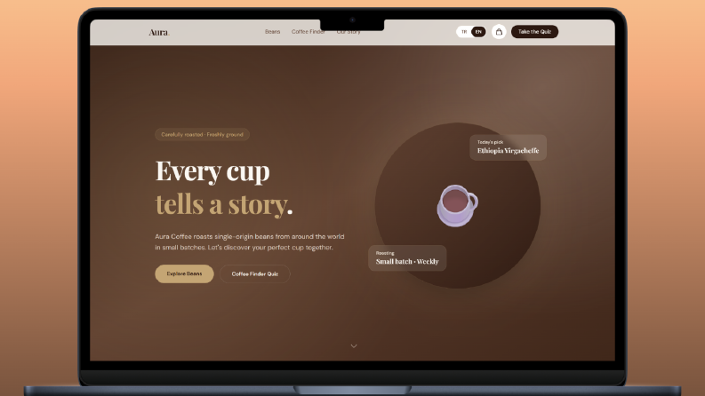 Modern Kurumsal Web Sitesi & Responsive Arayüz Tasarımı