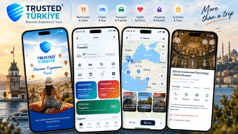 Trusted Türkiye – Travel & Business Discovery Mobile App