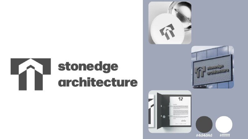 Stonedge Architecture - Logo ve Mockup Tasarımı