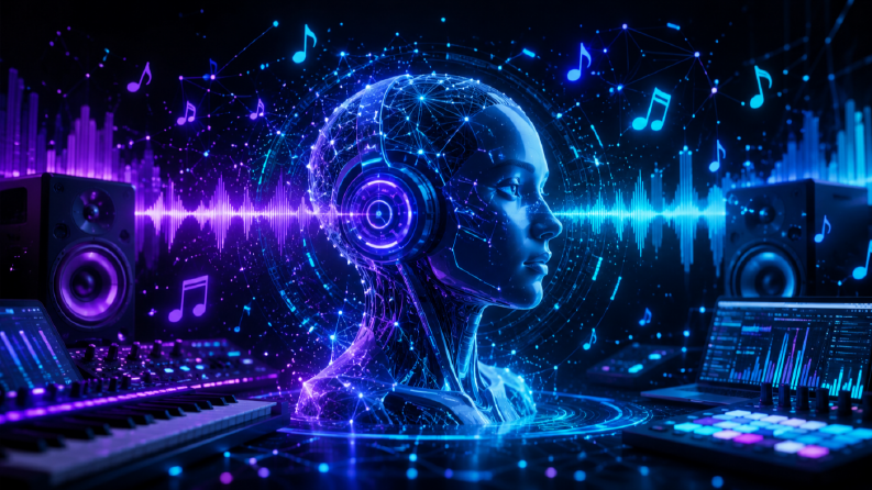 Yapay zeka ile istediğiniz tarzda müzik yapıyorum