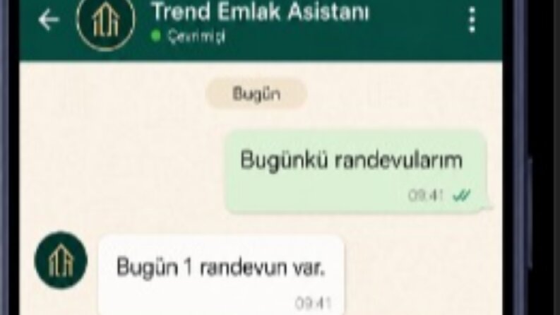 gayrimenkul sektörüne dijital asistan yapıyorum