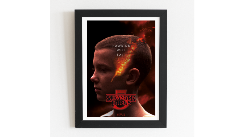 Stranger Things Film Afişi Tasarımı