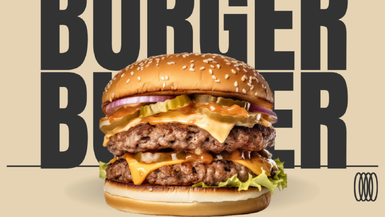 🍔 Modern Burger Concept