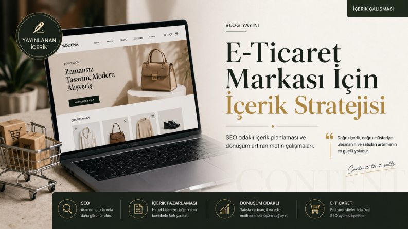 E-Ticaret Markası İçin İçerik Stratejisi