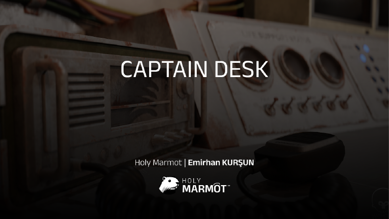 Kaptan Masası 3D Modeli