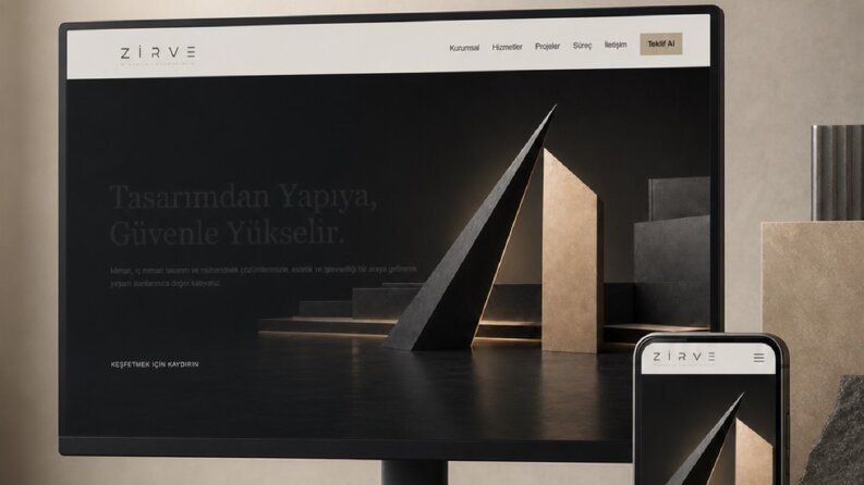 Ben markanıza özel profesyonel kurumsal web sitesi tasarları