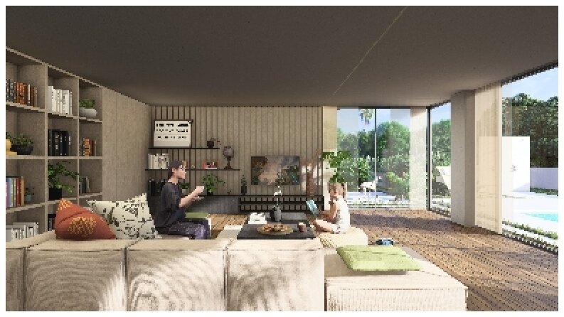 Salon İç Mekan Tasarımı 