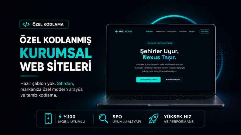Sıfırdan Özel Yazılım & Modern Web Siteleri