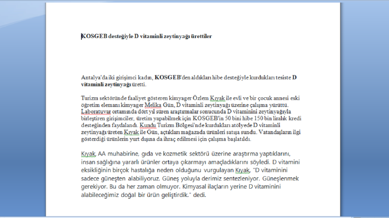 Basın Bülteni 