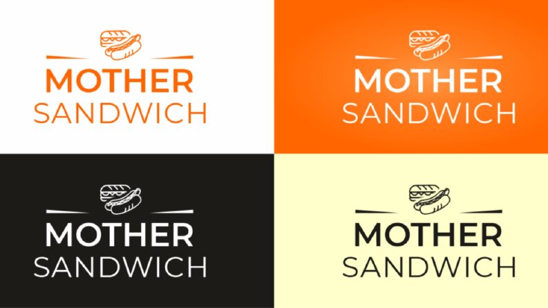 MOTHER SANDWICH LOGO TASARIMI
