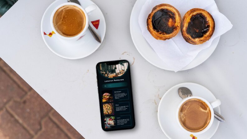 Lemonart Restaurant - QR Menu UI/UX