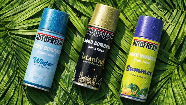 Autofresh | Aerosol Klima Fresh Etiket Tasarımı