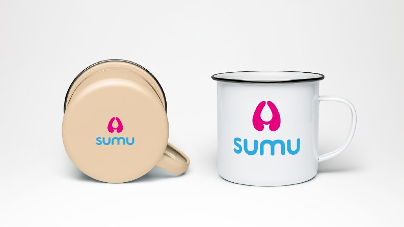 SUMU logo tasarımı ve mockup