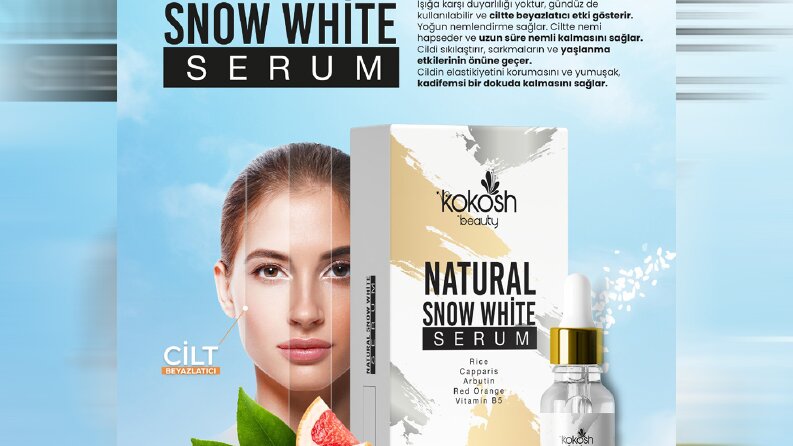 Kozmetik Broşür Tasarımı A5