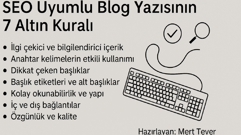 SEO Uyumlu blok yazısının 7 altın kuralı