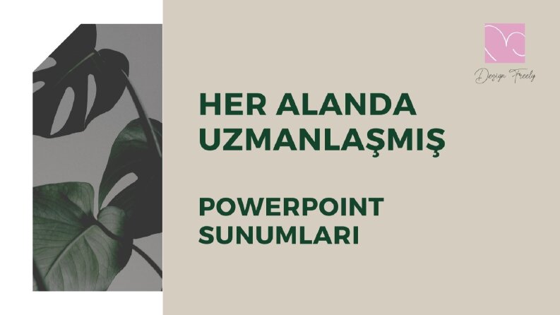 PowerPoint sunumları
