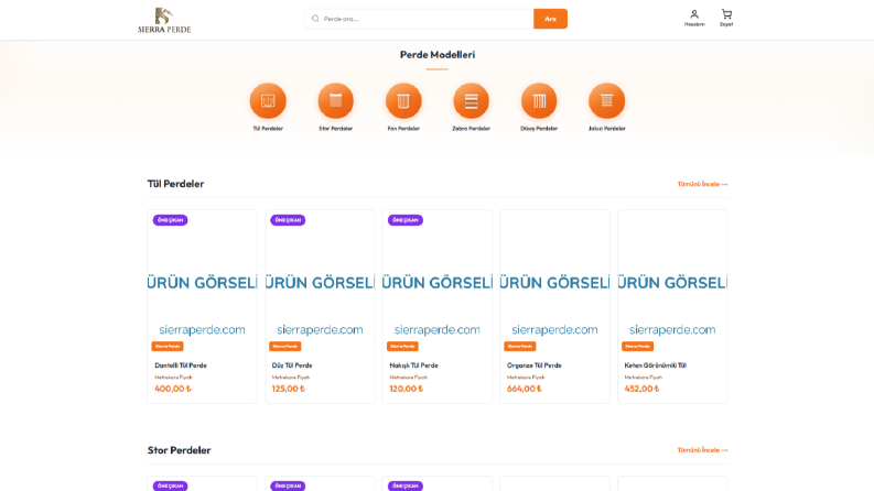Modern ve Profesyonel Web Sitesi Tasarımı