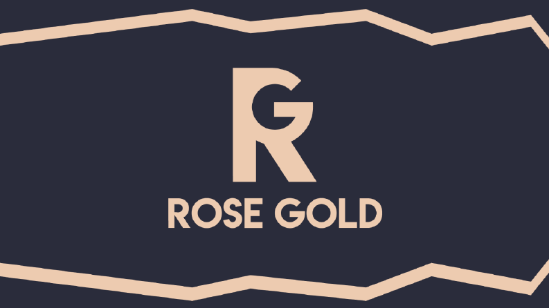 "Rose Gold" logo tasarımı