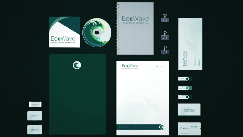 EcoWave - Kurumsal Kimlik Tasarımı