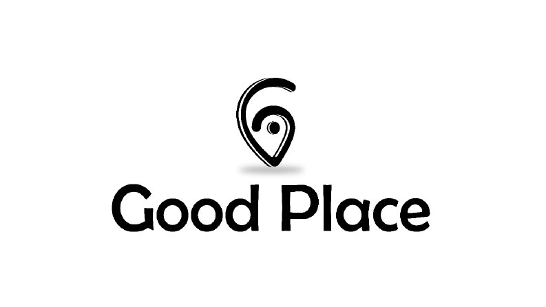 G-ood Place konsept kreatif logo