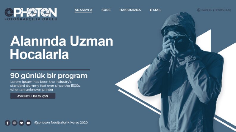 Web Arayüz Tasarımı