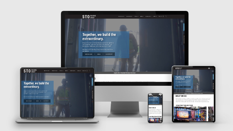 STO BUILDING GROUP - Kurumsal Web Site Tasarımı