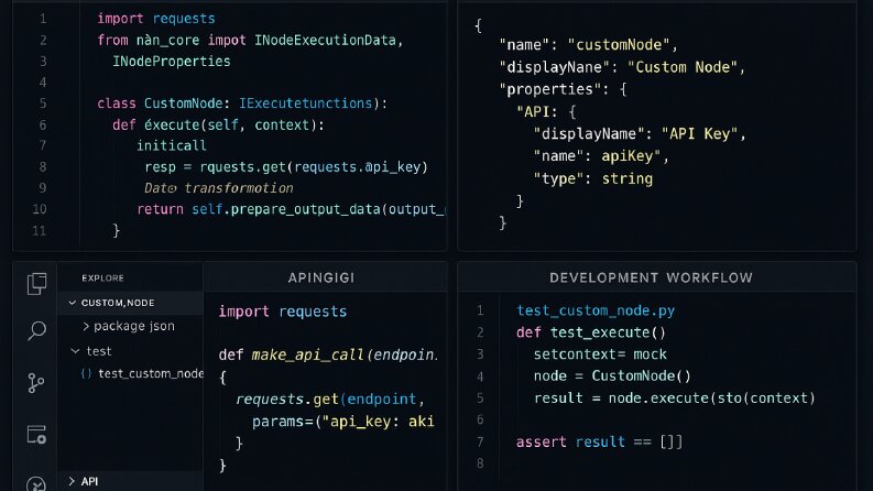 Python Özel Düğüm Geliştirme