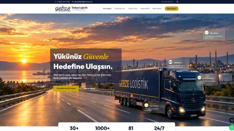 Gebze lojistik