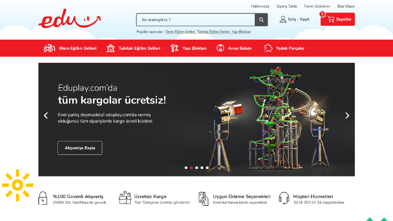 eduplay.com.tr Site Tasarımı