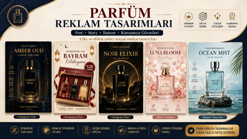 Sosyal Medya, Post, Story & Banner Tasarımı