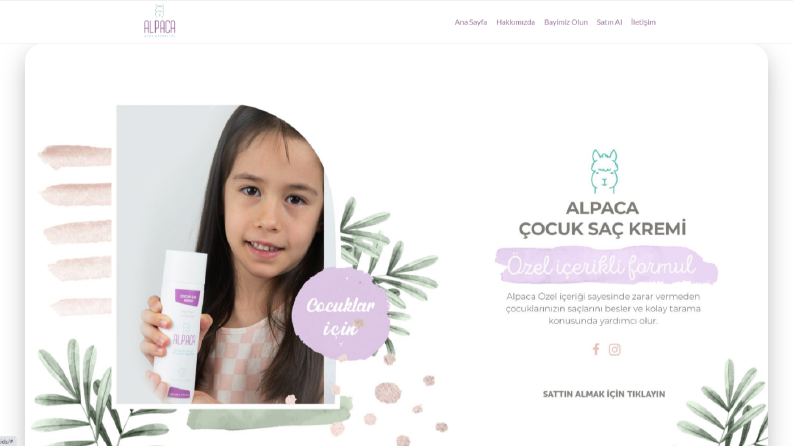 Alpaca Kids One Page