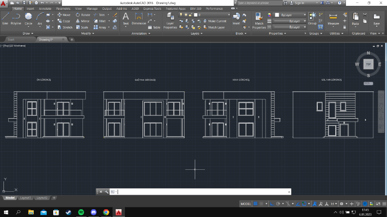 AutoCAD Çizimleri 