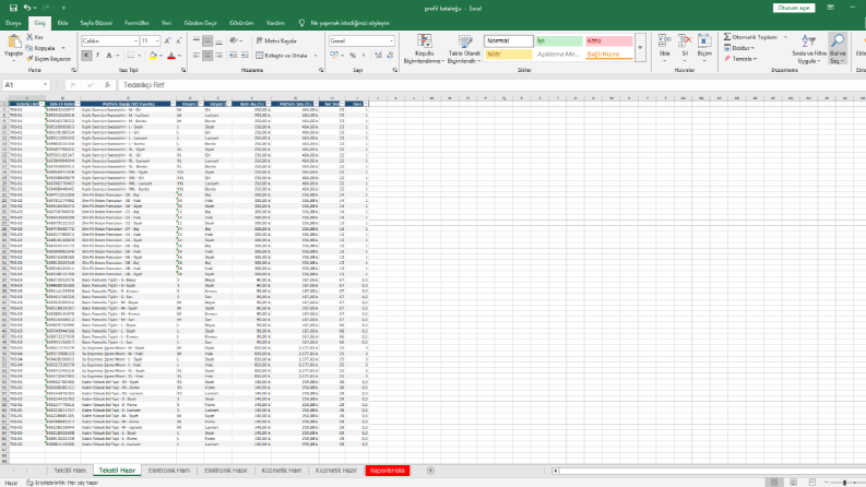 Karmaşık Excel Verilerinin Pazar Yeri Formatına Dönüşümü