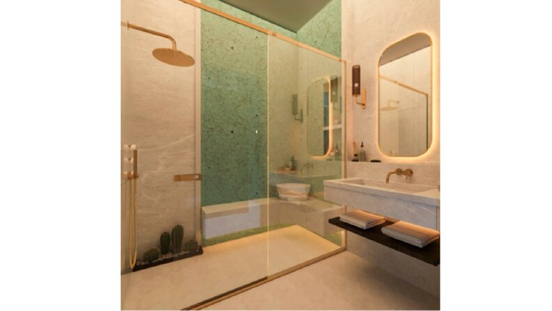 Doğal Zarafet: Yeşil Dokunuşlarla Modern Spa Hissi