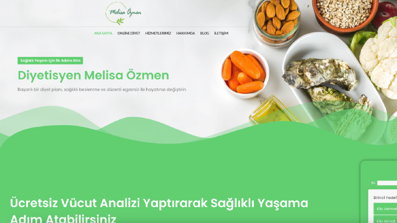 Diyetisyen Web Sitesi