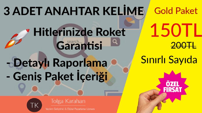 Gold Paket SEO Çalışması
