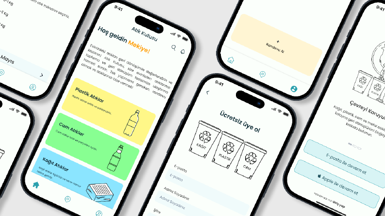 Atık Kutusu Mobil APP